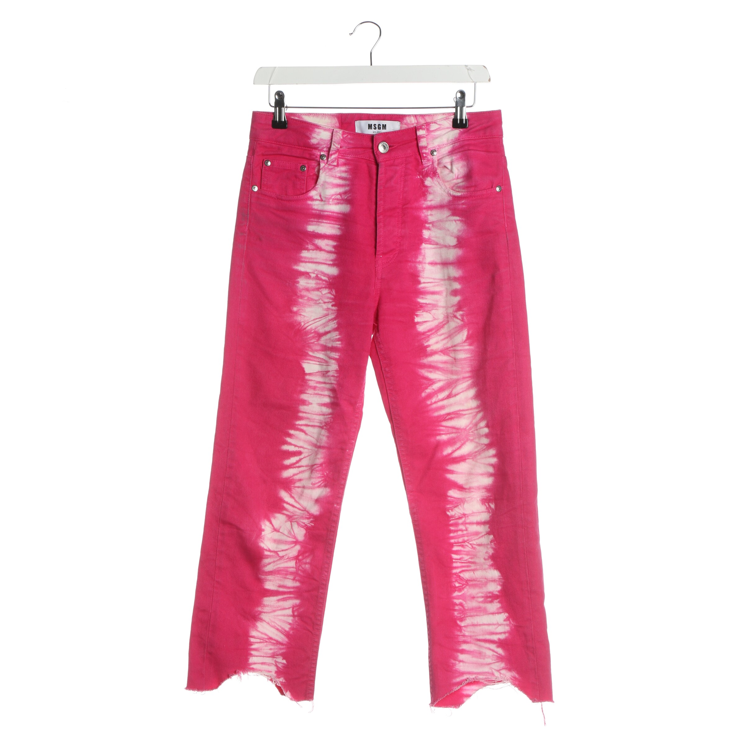 MSGM Jeans 29 in Pink: Vorderseite