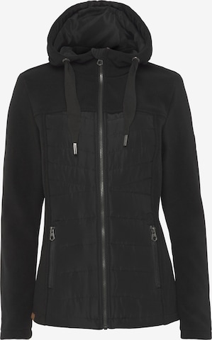 KangaROOS Between-Season Jacket in Black: front