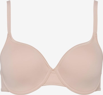 BeeDees BH 'T-Shirt BH Stepy Soft WHP' in Beige: Vorderseite