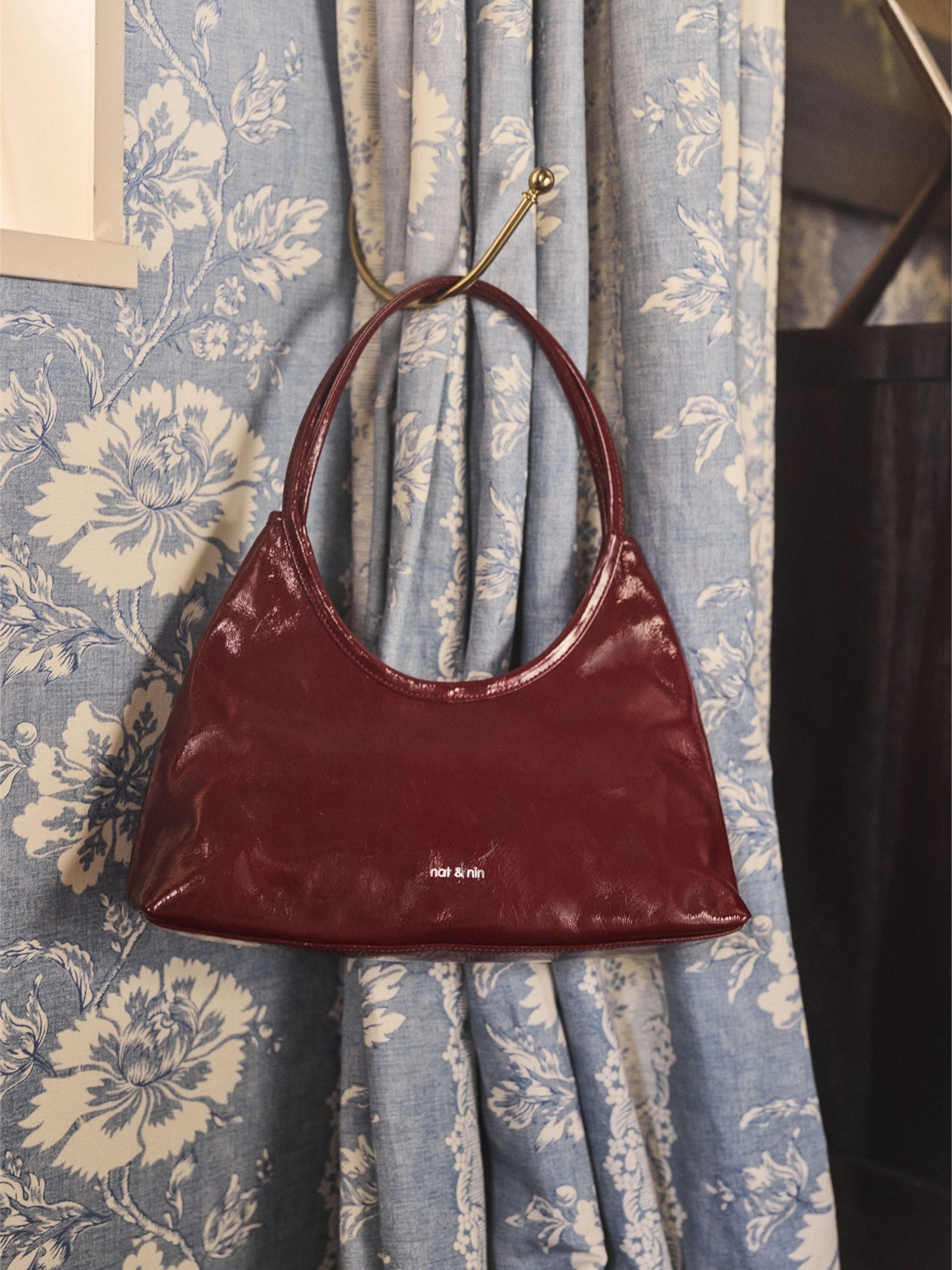 Nat&Nin Handbag 'Milo' in Red