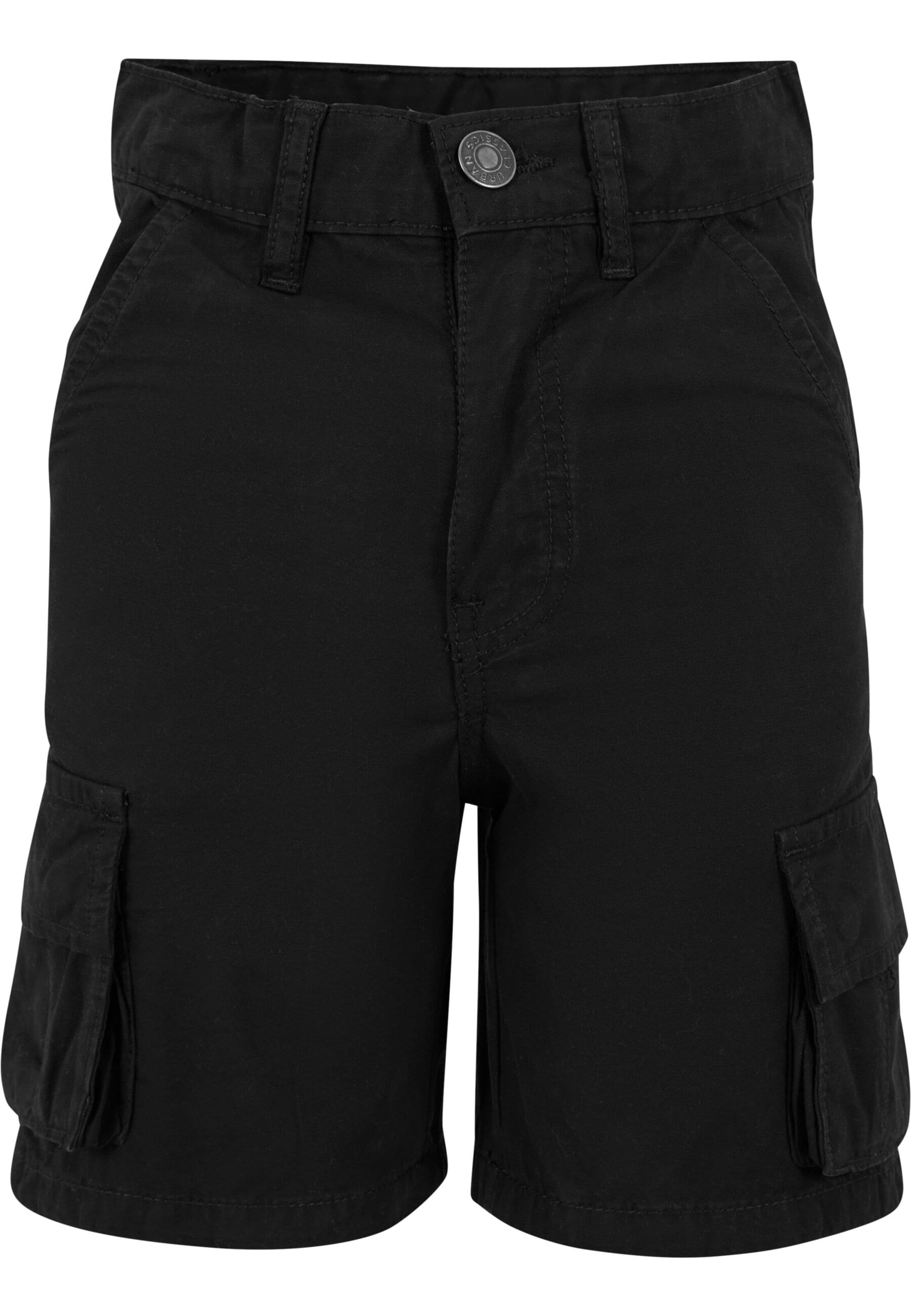 Regular Pantalon Urban Classics en noir : devant