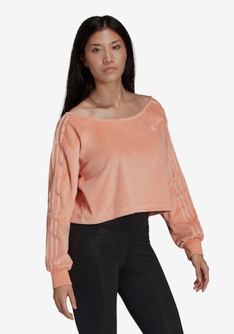 ADIDAS ORIGINALS Sweatshirt in Roze: voorkant