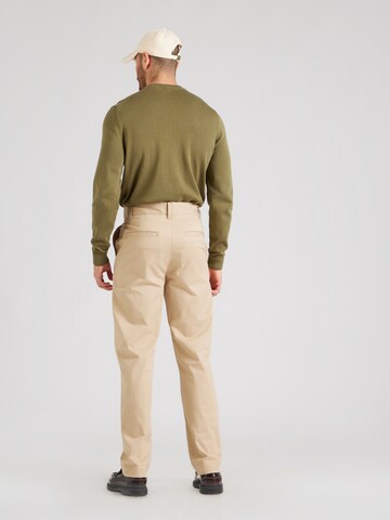 HUGO - regular Pantalón chino 'Genar' en beige
