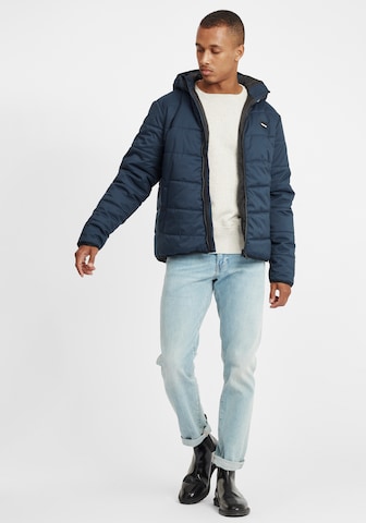 !Solid Winter Jacket 'Atreo' in Blue