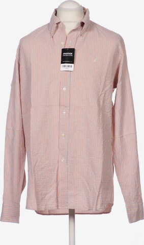 NAUTICA Button Up Shirt in XL in Orange: front