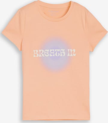 TOM TAILOR T-Shirt in Orange: Vorderseite