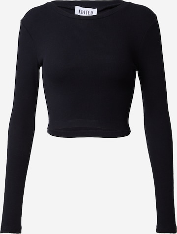 EDITED Shirt 'Oxana' in Black: front