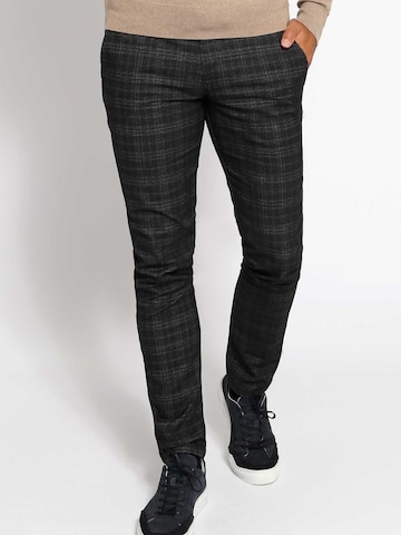 Regular Pantalon chino 'Pico' Suitable en gris : devant