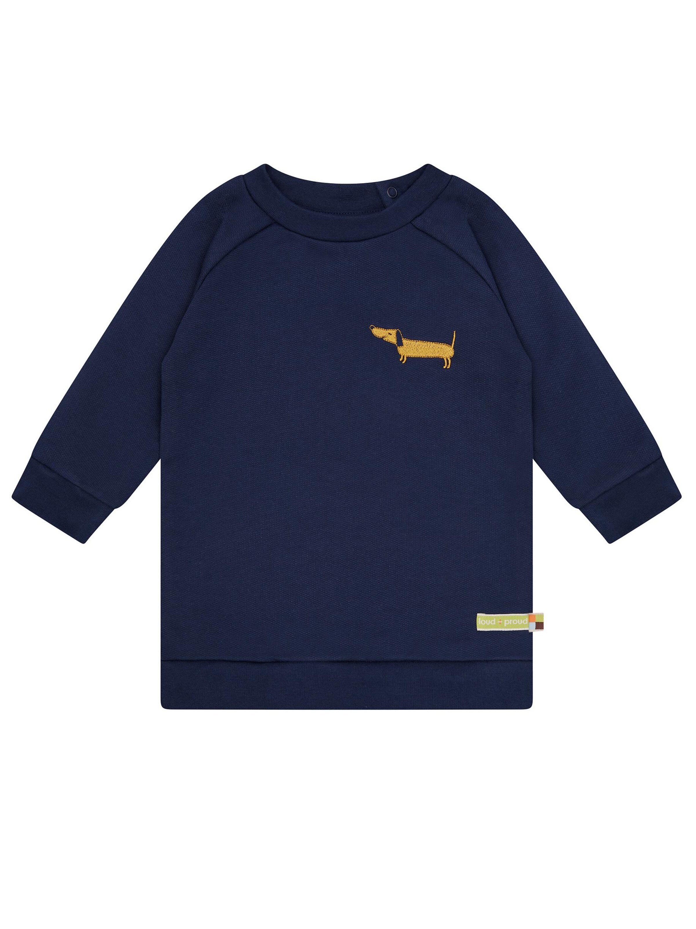 loud + proud Dress in Blue: front