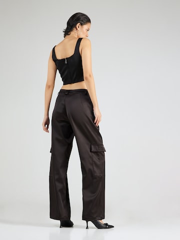 Karo Kauer Wide leg Cargo Pants in Black