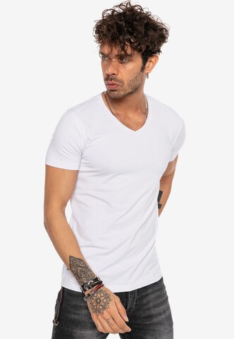 Redbridge Shirt 'Dange' in Wit: voorkant