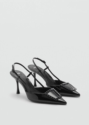 MANGO Slingback Pumps 'Tona' in Black