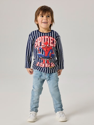 NAME IT - Camisola 'NMMOnce Spider' em azul