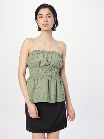 Dorothy Perkins Top in Groen: voorkant