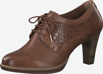 TAMARIS - Zapatos cerrados en marrón: frente