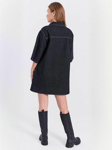 NORR - Vestido ' Henneli ' en negro: atrás