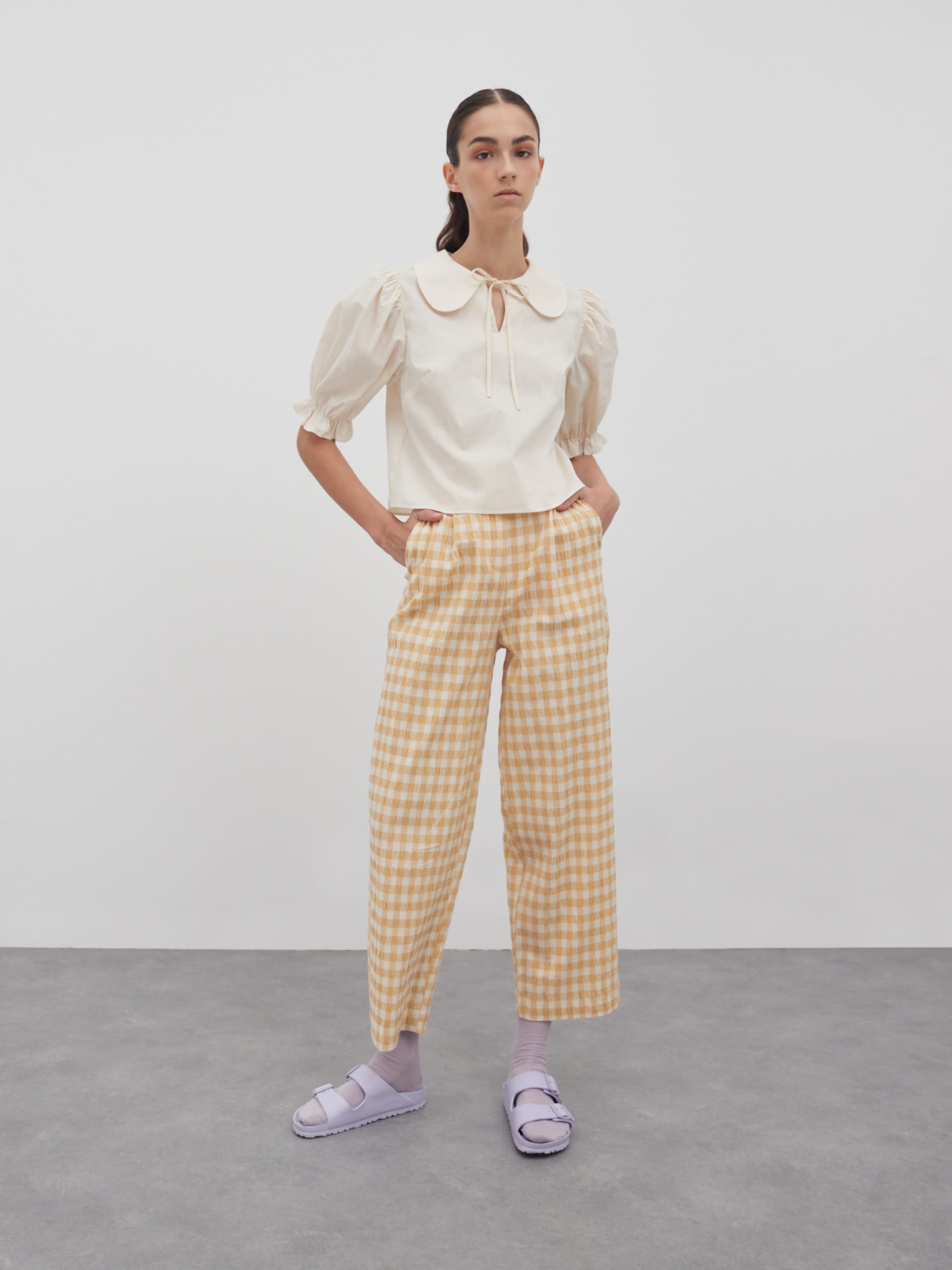 EDITED Producten Blouse 'Abigail' Crème