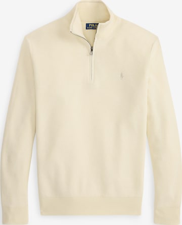 Pull-over Polo Ralph Lauren en beige : devant