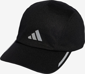 ADIDAS PERFORMANCE Athletic Cap in Black: front