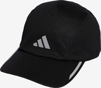 Sportinė kepurė 'RUNNING MESH 4 PANEL CAP' iš ADIDAS PERFORMANCE, spalva – sidabro pilka / juoda, Prekių apžvalga