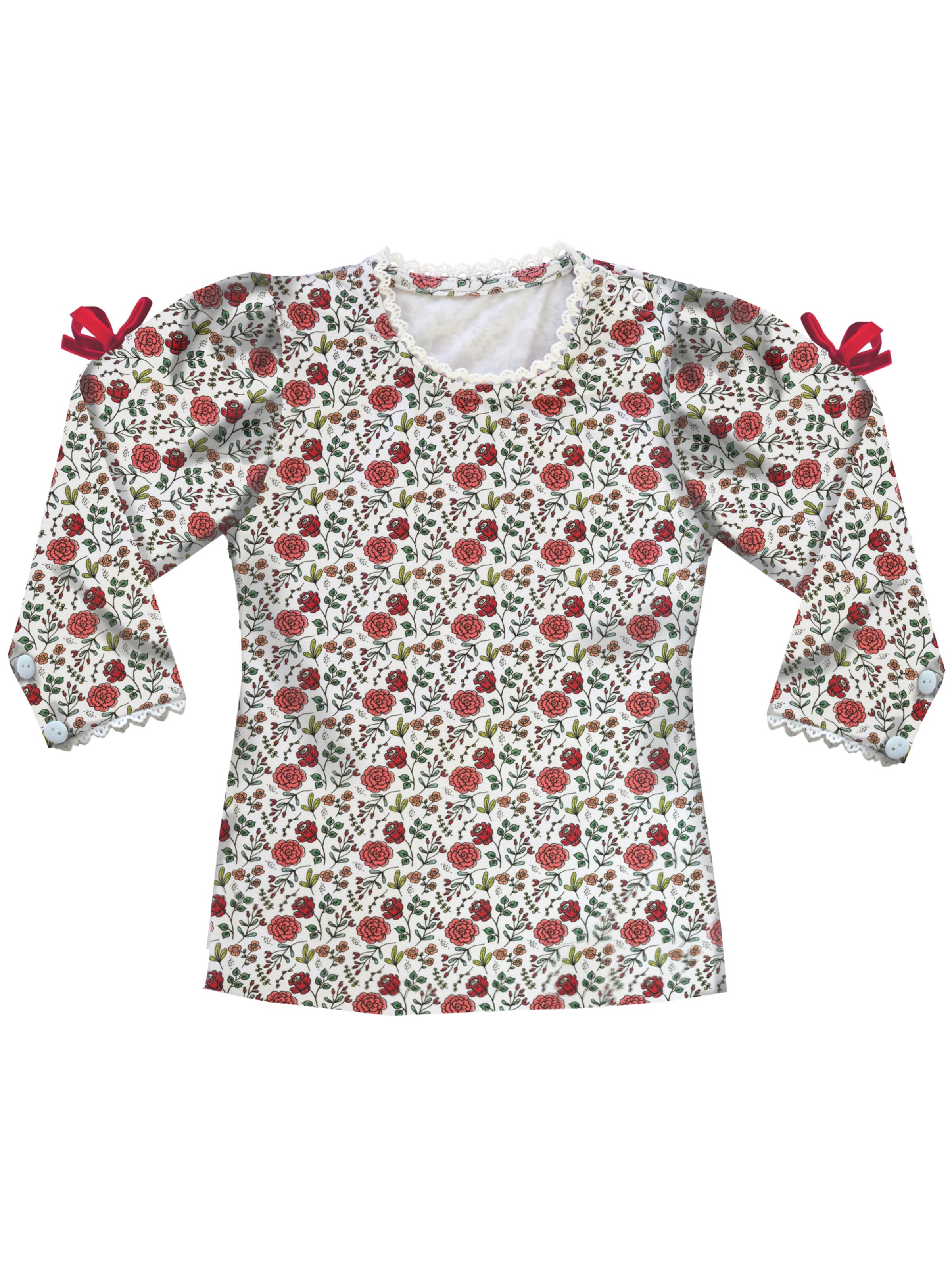 Mogo Shirt 'Nelion'‌‌ in Rot: Vorderseite