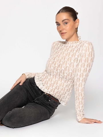 SASSYCLASSY Shirt in Beige