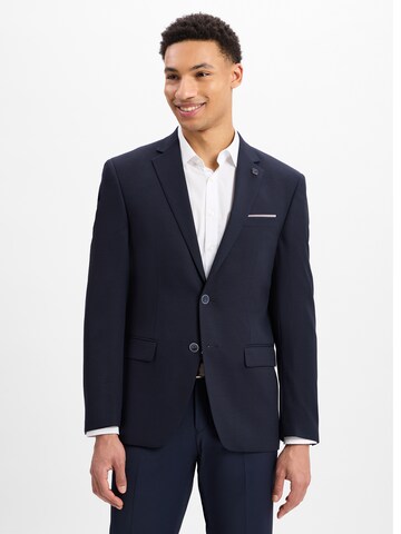Coupe regular Veste de costume HECHTER PARIS en bleu : devant