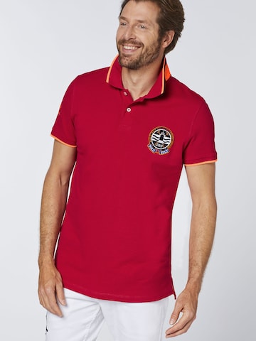 Polo Sylt Shirt in Red