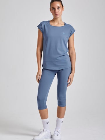 SPORTKIND Functioneel shirt 'Loose Fit' in Grijs: voorkant
