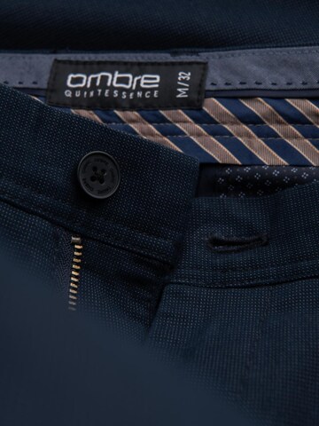 Ombre Slimfit Hose in Blau