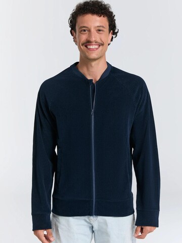 Leela COTTON Sweatjacke‌‌ in Blau