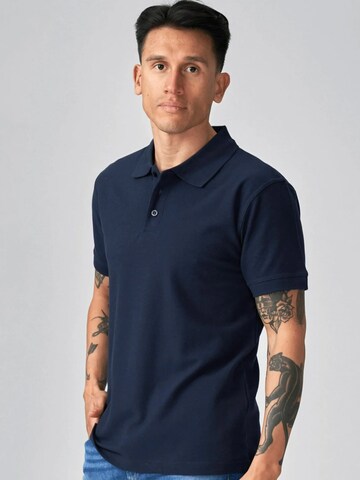 TEESHOPPEN Polo shirt ' Basic Polo ' in Blau: Vorderseite