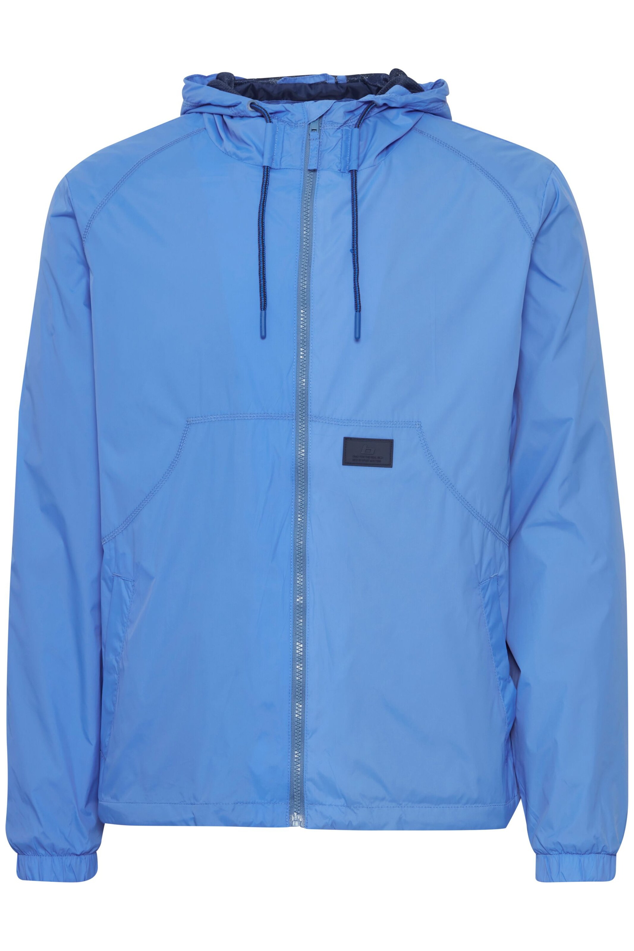 BLEND - Casaco meia-estação em azul: frente