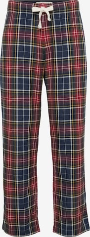 Abercrombie & Fitch Spodnie od piżamy w kolorze czerwony: przód