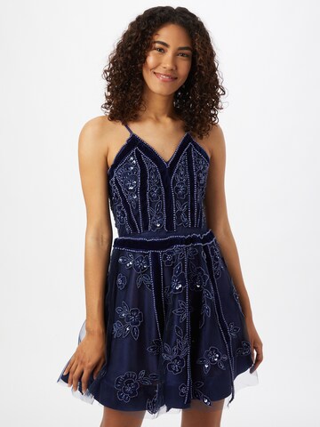A STAR IS BORN Kleid in Blau: Vorderseite