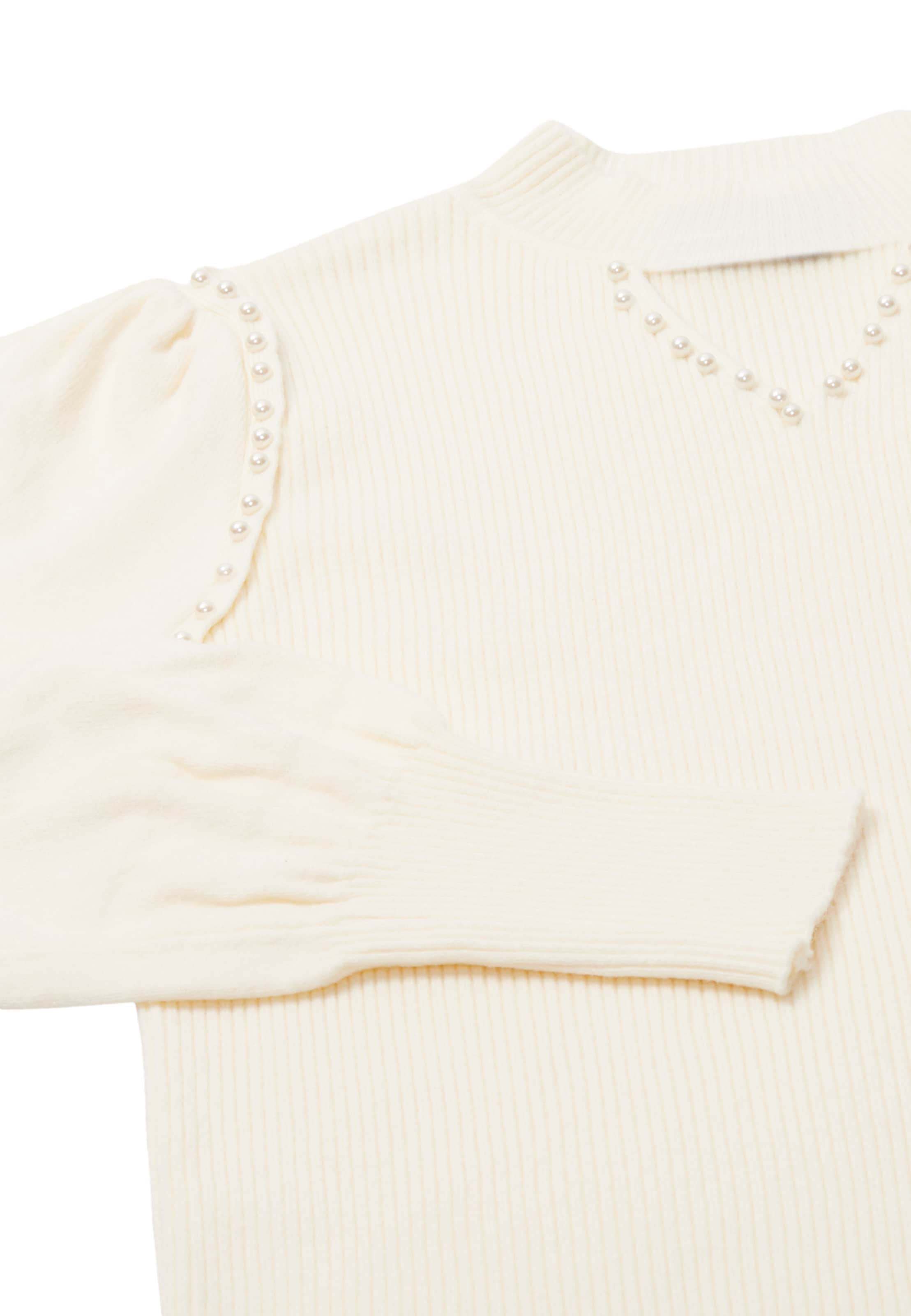 NAEMI - Pullover em branco