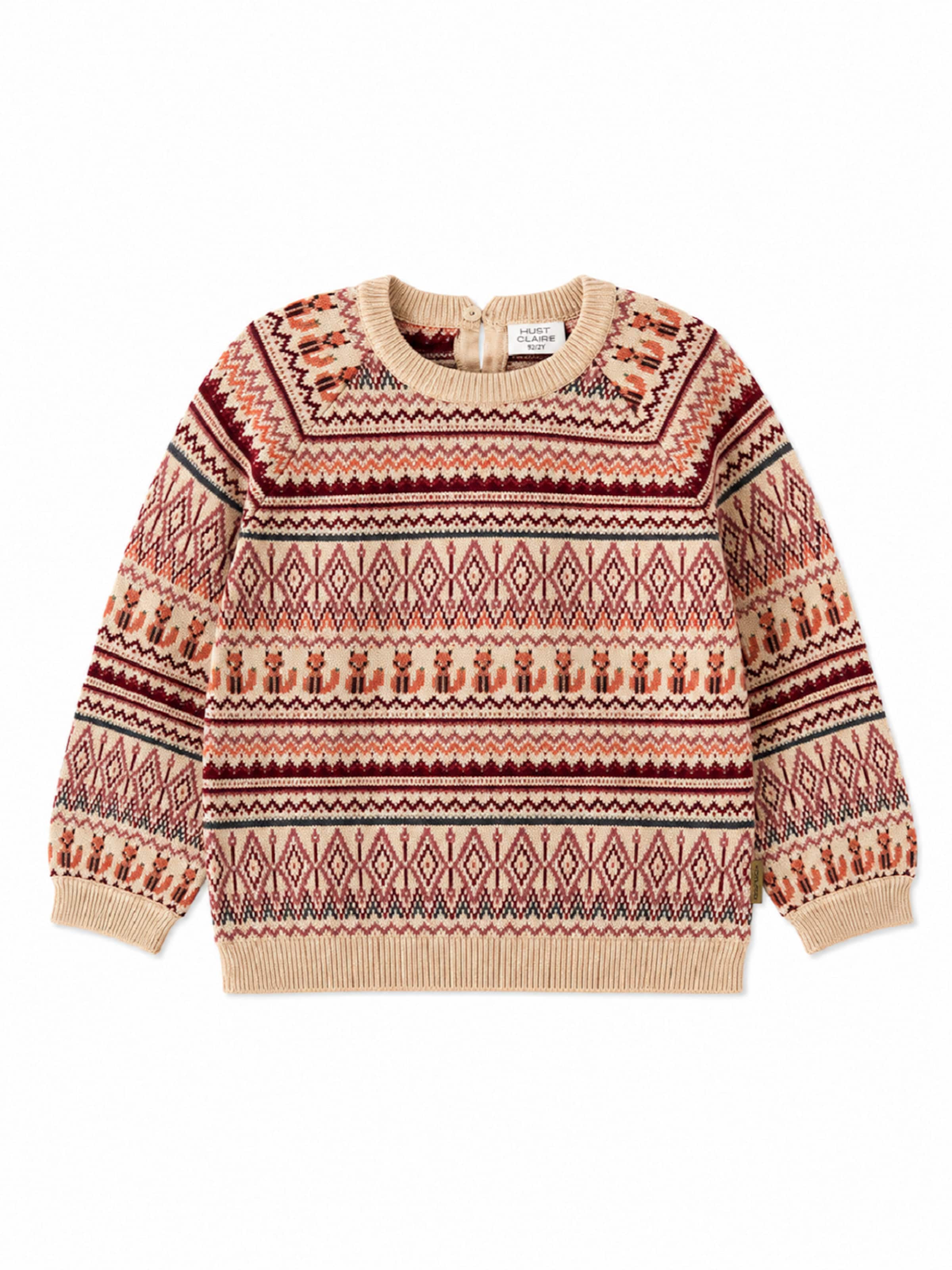 Hust & Claire Pullover 'Paia'‌ in Beige: Vorderseite