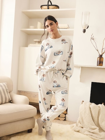 Pyjama Next en gris : devant