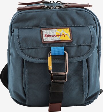 Discovery Shoulder Bag in Blue: front