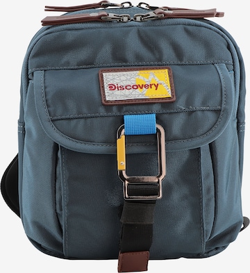 Discovery Shoulder Bag in Blue: front