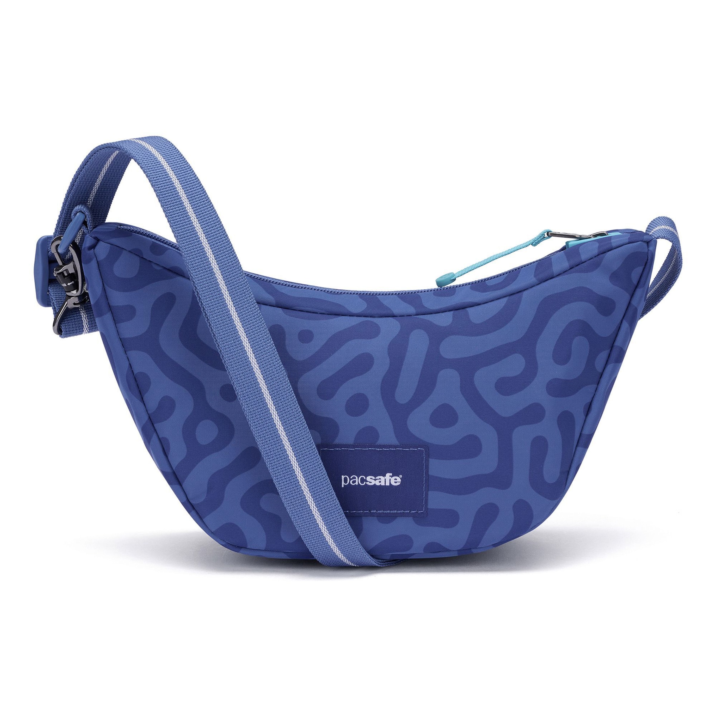 Pacsafe Umhängetasche 'GO Lunar' in Blau: Vorderseite