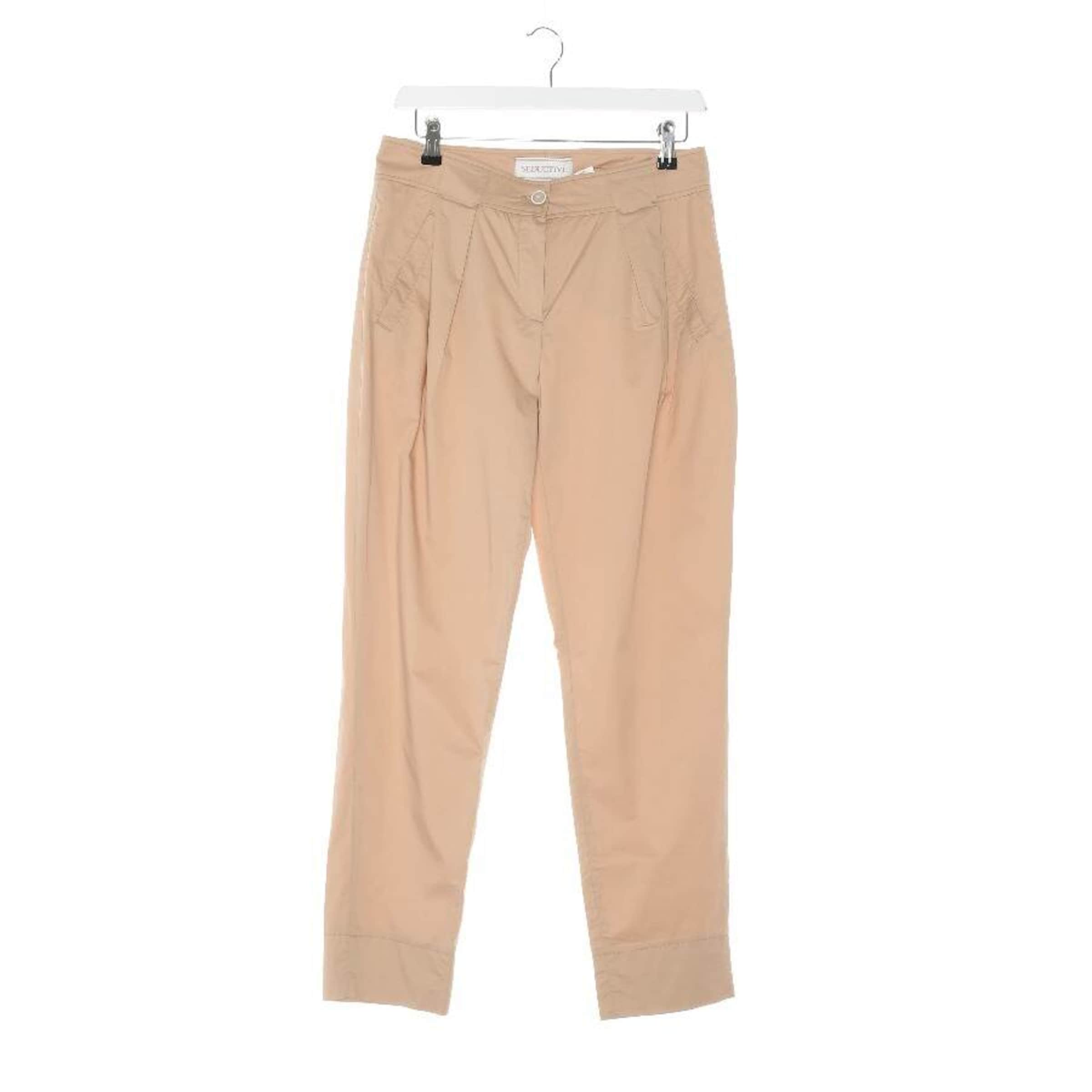 Seductive Pants in XS in Brown: front