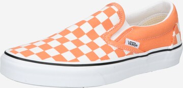 VANS Слипоны в Оранжевый: спереди