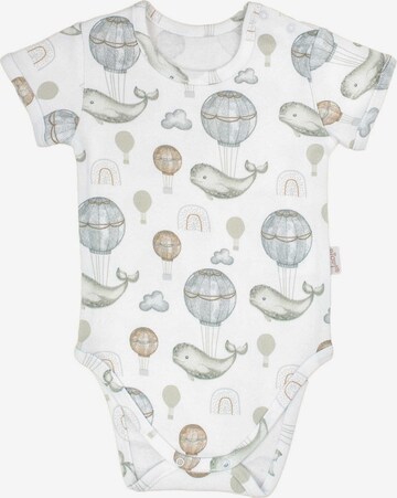 Bamar Nicol Romper/Bodysuit ' Indian ' in White: front