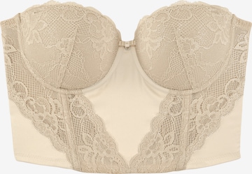 LASCANA Balconette Bra in Beige