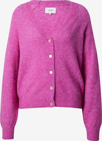 Cardigan 'RIETTE' NÜMPH en violet : devant