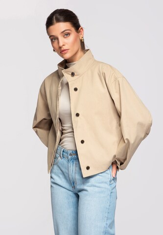 Ombre Tussenjas in Beige