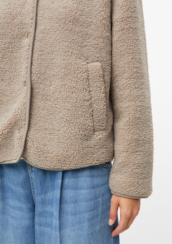 s.Oliver Fleece jas in Bruin