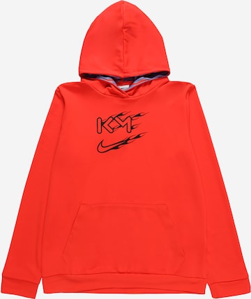 NIKE Urheilullinen collegepaita 'Kylian Mbappé' värissä punainen: etupuoli