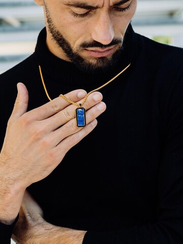GT Collection Kette 'Rectangle' in Blau